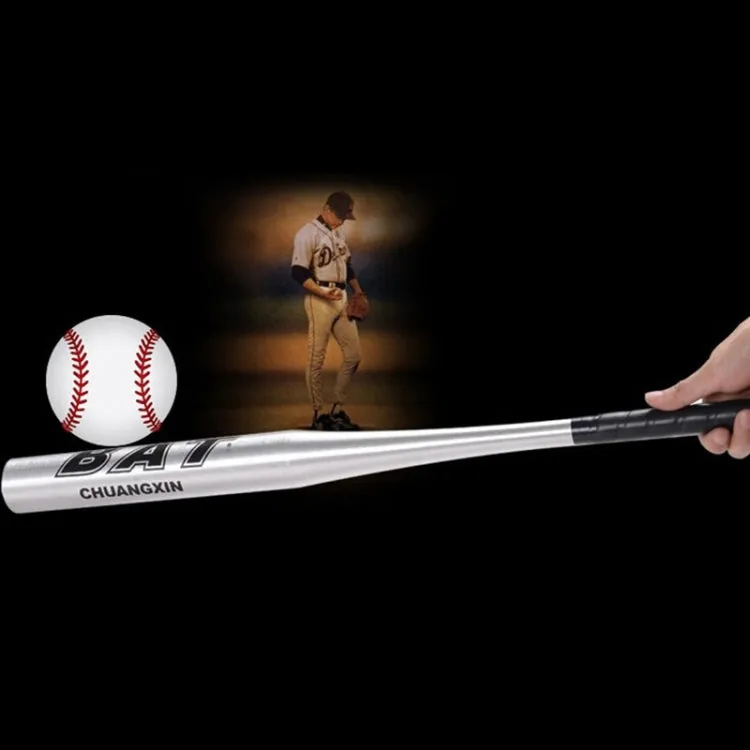 Aluminium Alloy Baseball Bat Of The Bit Softball Bats, Size:28 inch(70-71cm)(White)