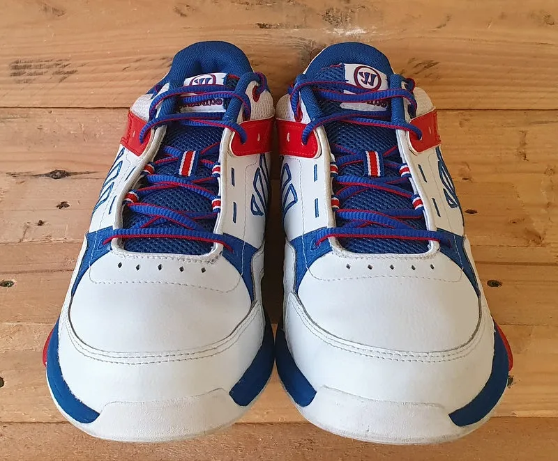 Bushido Serpent Low Leather Trainers UK10.5/US11/EU45 WBUSHUS White/Red/Blue