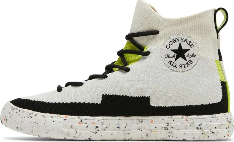 Converse Renew Chuck Taylor All Star Crater Knit High Egret Sneakers, Cream