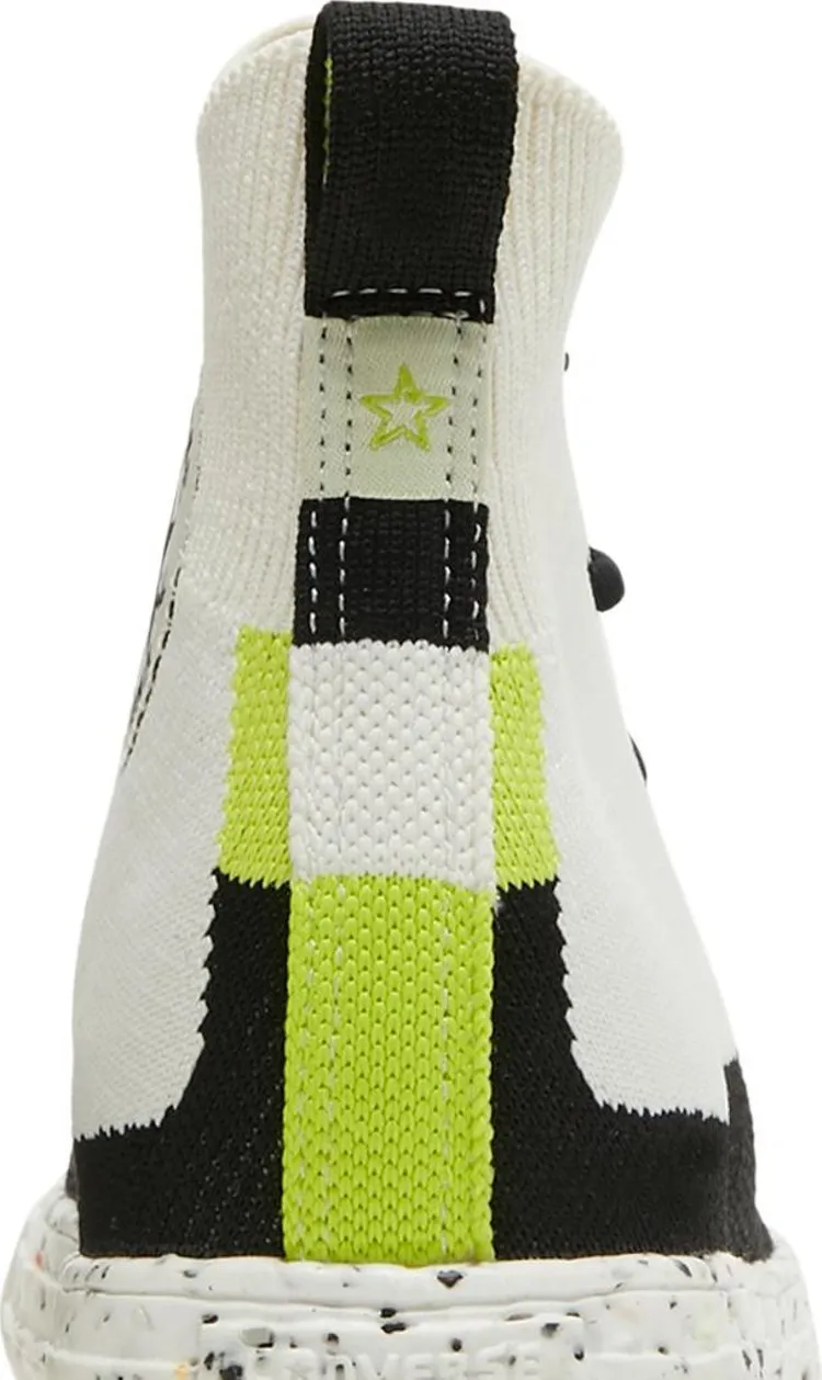 Converse Renew Chuck Taylor All Star Crater Knit High Egret Sneakers, Cream